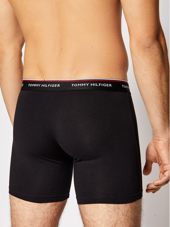 Tommy Hilfiger Tommy Hilfiger Σετ μποξεράκια 3 τμχ 3P Boxer Brief UM0UM00010 Μαύρο