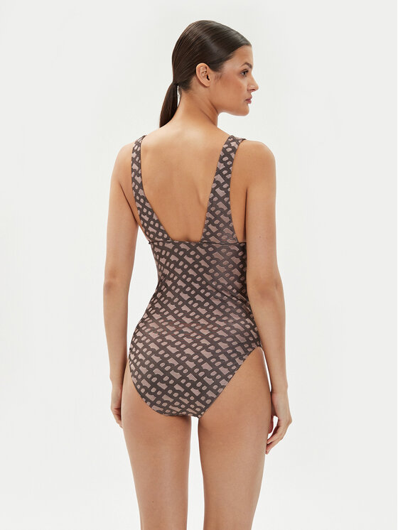BOSS Boss Bikiny Beatrix 50515543 Hnedá