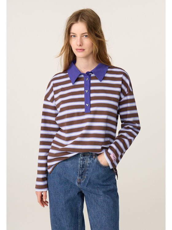 Fabienne Chapot Fabienne Chapot Bluza 6920-1904-172 Brązowy Regular Fit