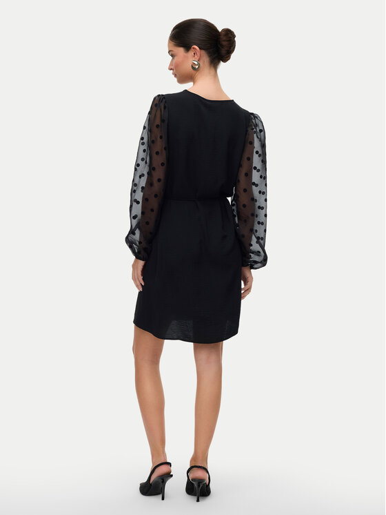 Vero Moda Vero Moda Коктейльна сукня Alva 10337473 Чорний Regular Fit