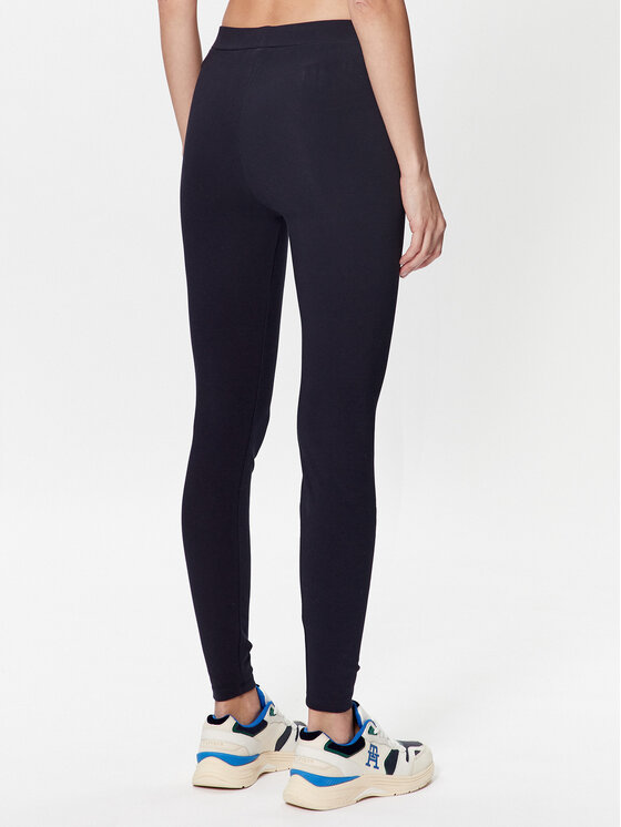 Tommy Hilfiger Tommy Hilfiger Leggings Heritage WW0WW37347 Blu scuro Slim Fit