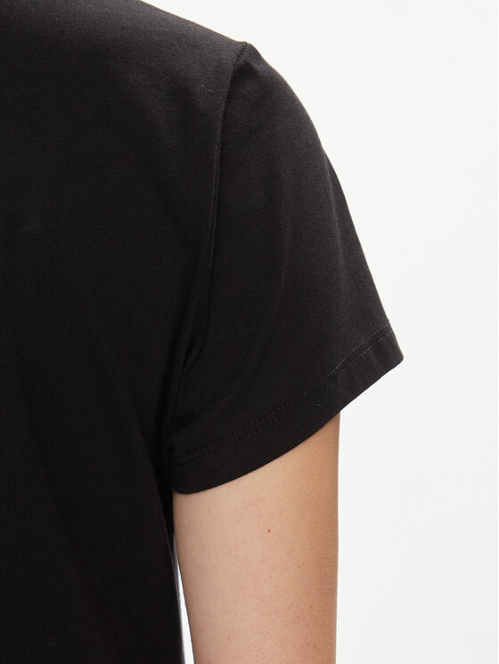Liu Jo Liu Jo Tricou MA4340 JS923 Negru Regular Fit