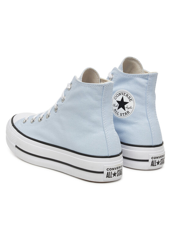 Converse Converse Plátěnky Chuck Taylor All Star Lift Platform A10644C Světle modrá
