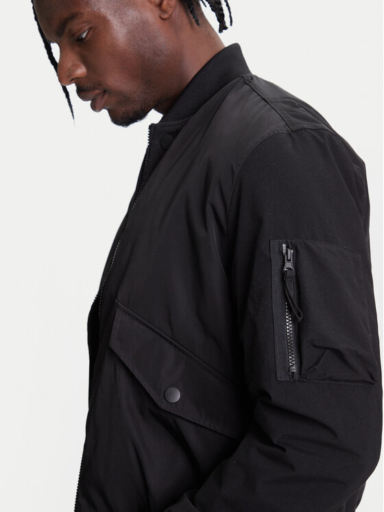United Colors Of Benetton United Colors Of Benetton Bomberjacke 2ZPSUN06G Schwarz Regular Fit
