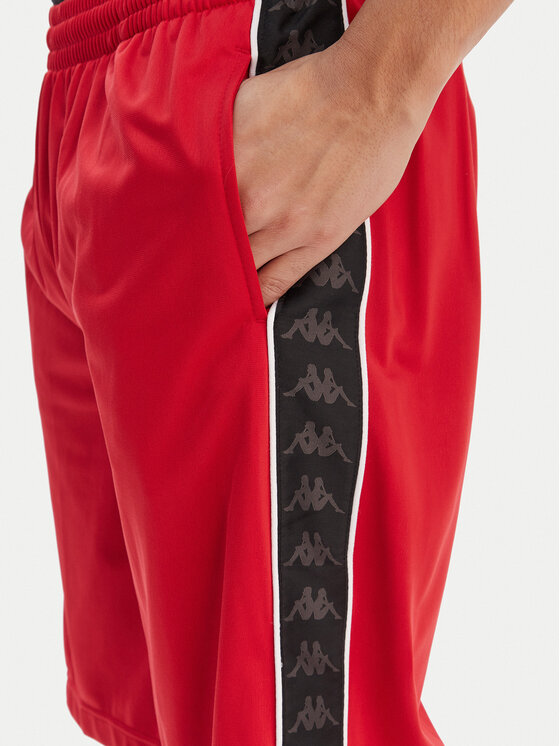 Kappa Kappa Pantaloni scurți sport Banda Treadwellz 304KQ20 Roșu Regular Fit