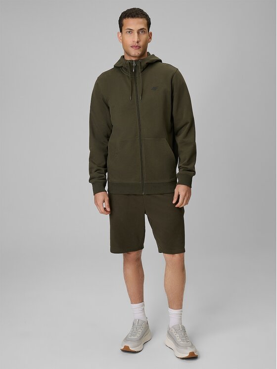 4F 4F Felpa 4FRSS26TSWSM3106-43S Verde Regular Fit