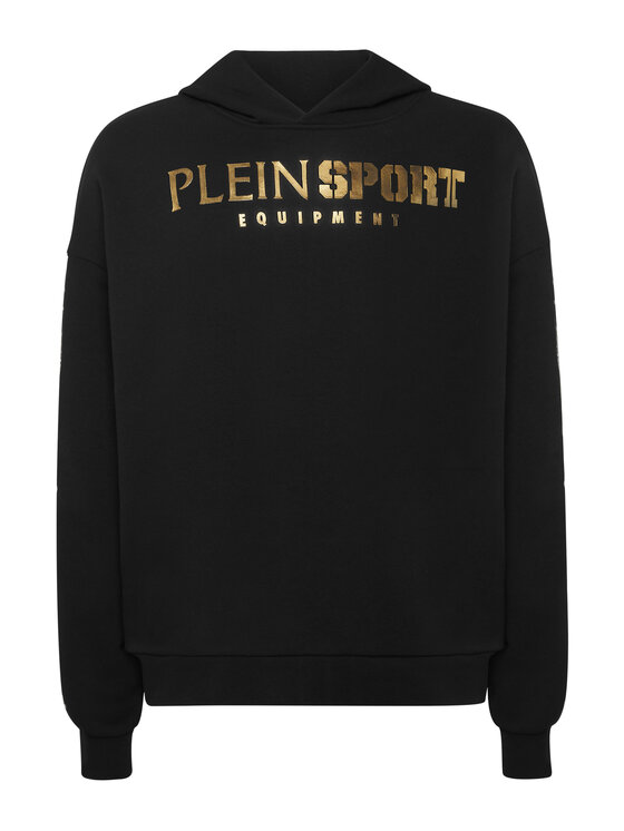 Plein Sport Plein Sport Bluza 24117 Czarny Regular Fit