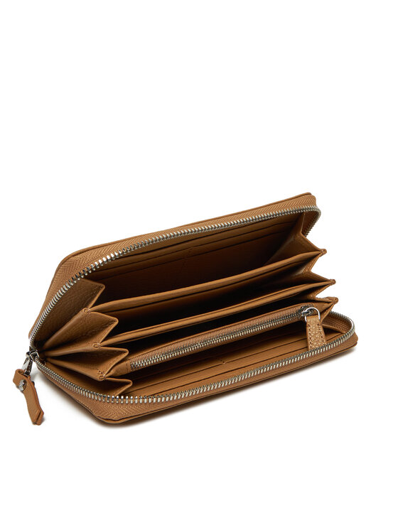 Gianni Chiarini Gianni Chiarini Veliki ženski novčanik Wallets Grain PF 5042 GRN Smeđa