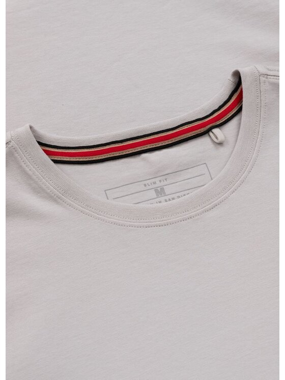 PITBULL PITBULL T-Shirt MINIMAL Biały Regular Fit