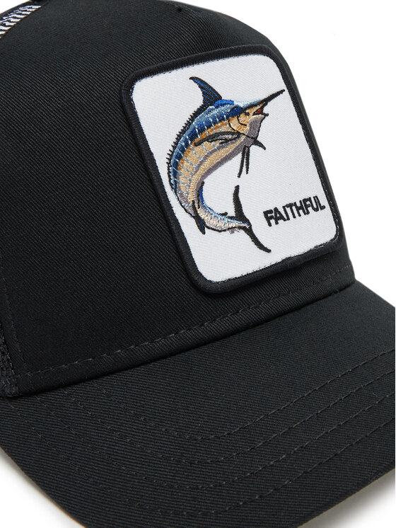 Goorin Bros Goorin Bros Kepurė su snapeliu The Faithful Fish 101-1946 Juoda