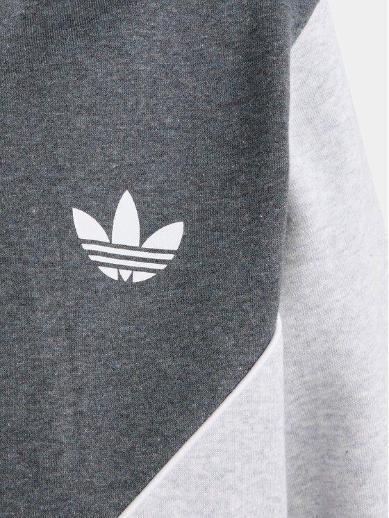 adidas adidas Felpa adicolor IN3981 Grigio Regular Fit