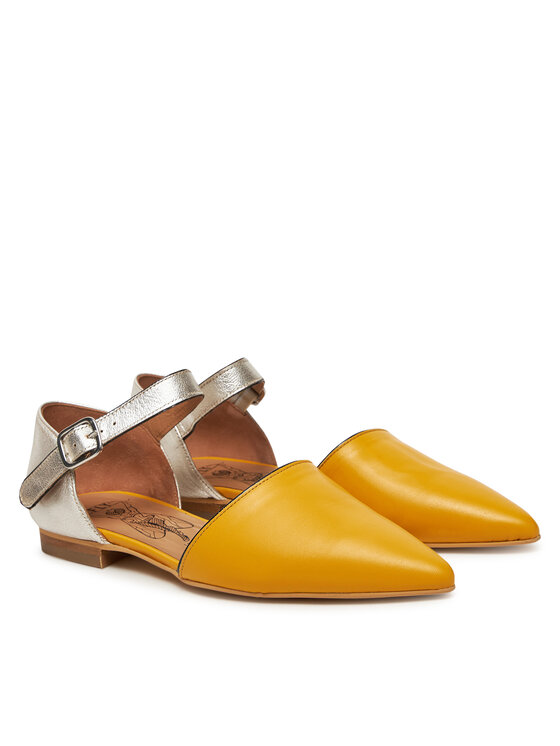 Fly London Fly London Poolsaapad Sarjfly P145266000 Kollane