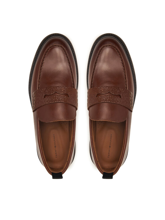 Tommy Hilfiger Tommy Hilfiger Loafers Corporate Casual FM0FM05968 Καφέ