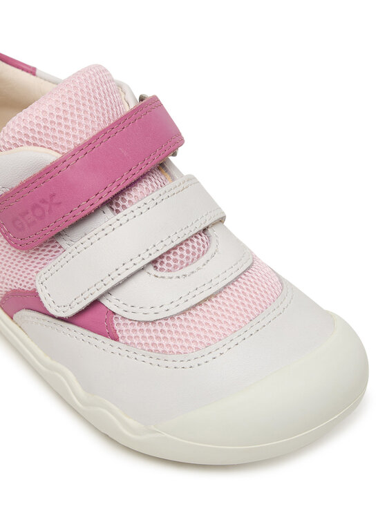 Geox Geox Сникърси B Steppieup Girl B6563A 08514 C0406 Бял