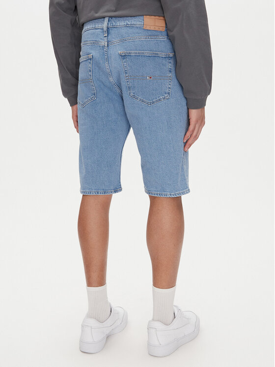 Tommy Jeans Tommy Jeans Džínové šortky Ryan DM0DM21852 Modrá Slim Fit