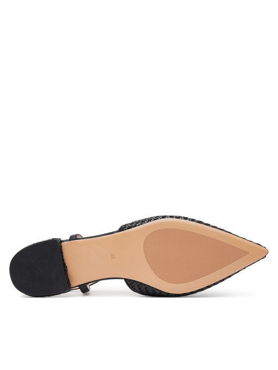 TWINSET TWINSET Baleríny 251TGT052 Čierna