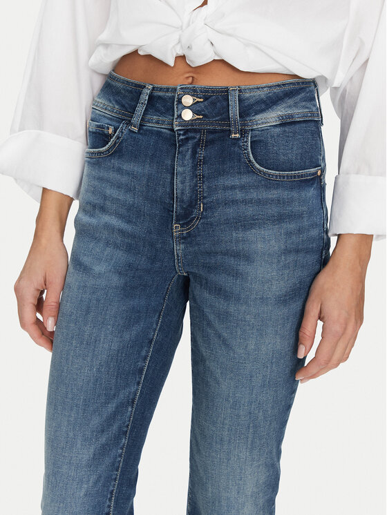 Guess Guess Jeansy W5RA0V D5L72 Niebieski Regular Fit