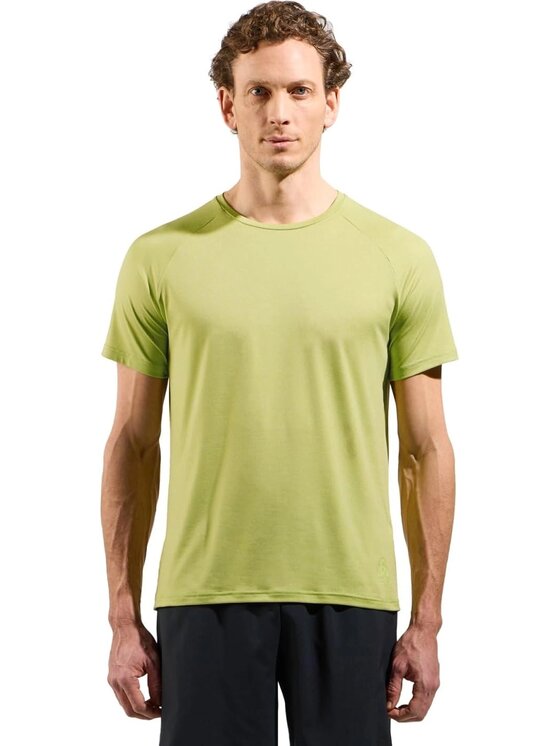 Odlo Odlo T-Shirt 550822/48800 Zielony jasny Slim Fit