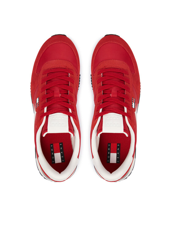 Tommy Jeans Tommy Jeans Sneakers Tjm Eva Runner Mix Material EM0EM01737 Rot
