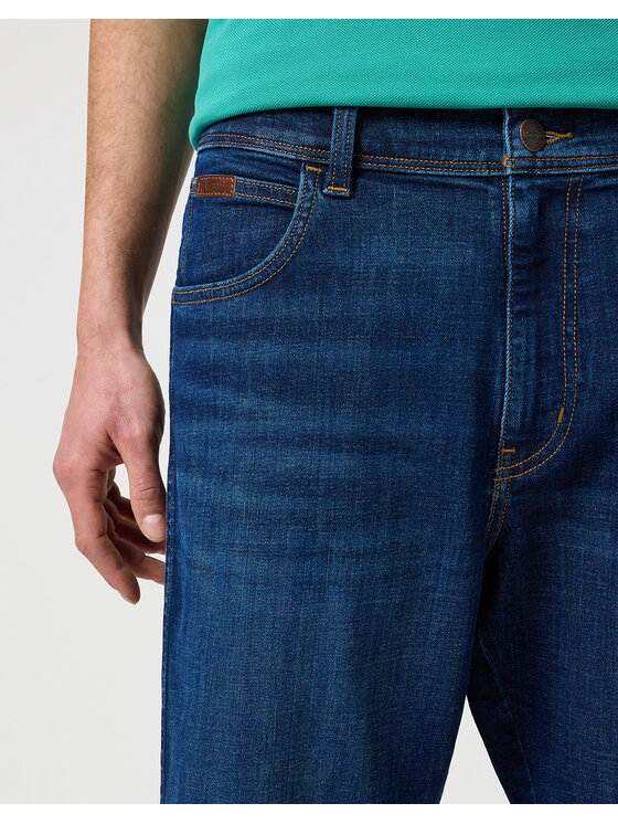 Wrangler Wrangler Pantaloncini di jeans TEXAS SHORTS Blu Regular Fit