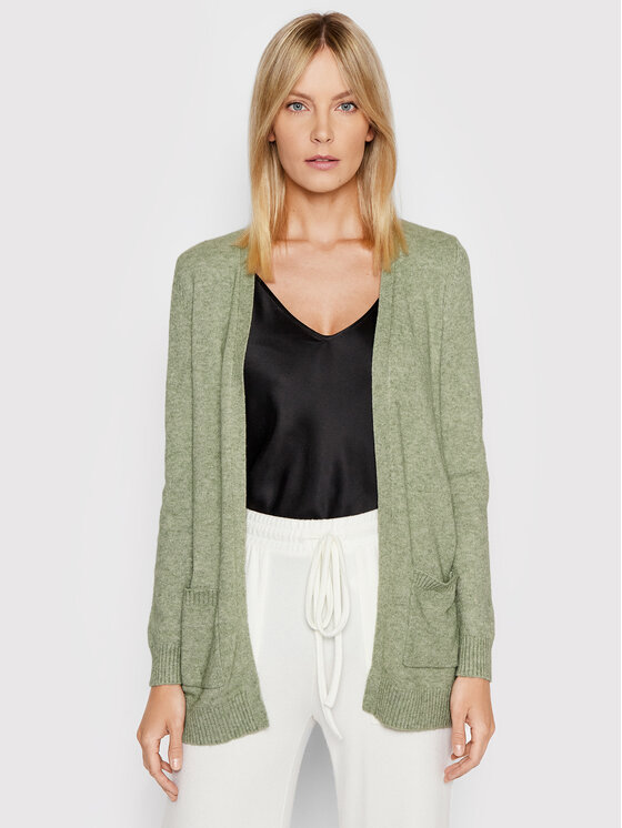 ONLY ONLY Kardiganas Lesly 15174274 Žalia Regular Fit