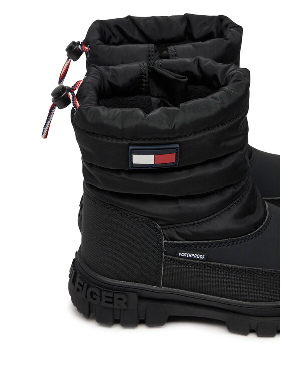 Tommy Hilfiger Tommy Hilfiger Μπότες Χιονιού Fur Boot T3X5-33715-1695 M Μαύρο