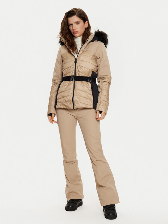 CMP CMP Slidinėjimo kelnės 3W05526 Smėlio Regular Fit