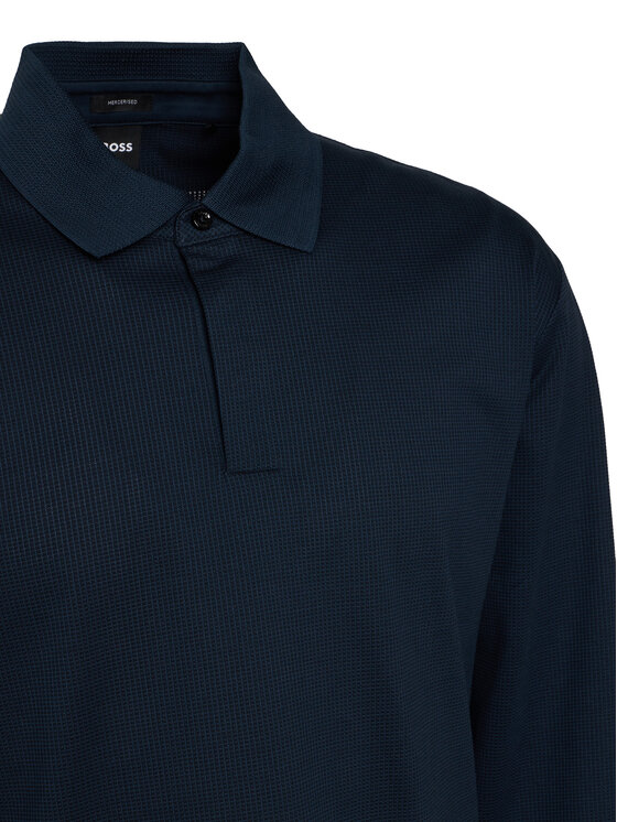 BOSS BOSS Polokošeľa 50570431 Tmavomodrá Regular Fit