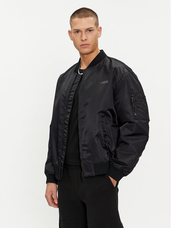 Hugo Bomberjacke Byler2341 50493096 Schwarz Oversize | Modivo.de 