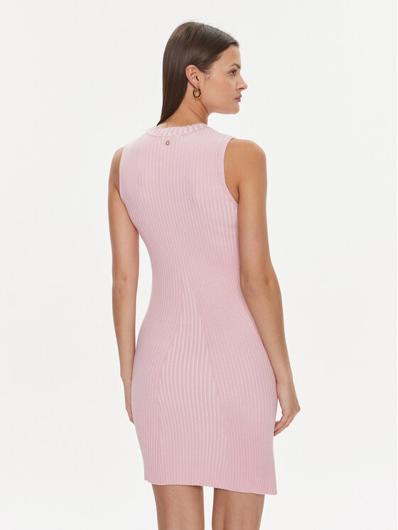 Guess Guess Každodenní šaty Allie W4RK20 Z2YN2 Růžová Bodycon Fit