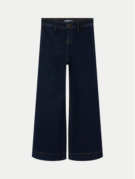 NAME IT NAME IT Jeansy 13235217 Granatowy Wide Leg