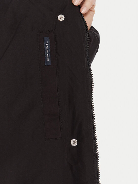 Tommy Jeans Tommy Jeans Παλτό χειμωνιάτικο Alaska DW0DW21977 Μαύρο Relaxed Fit