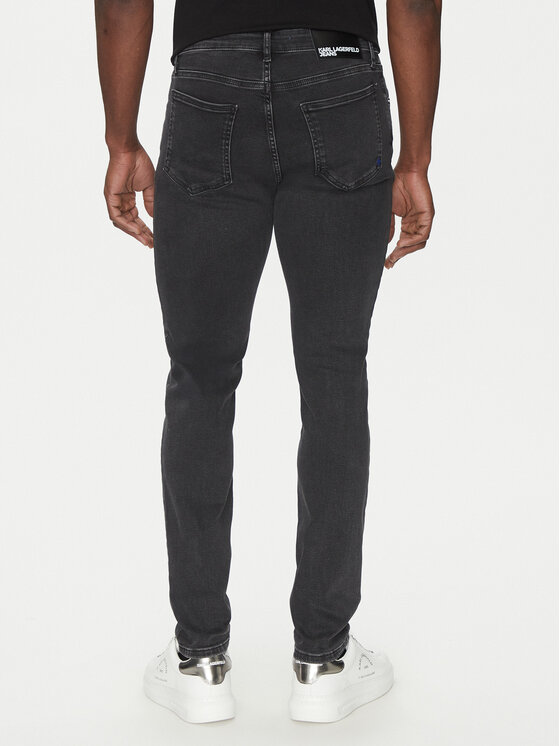 Karl Lagerfeld Jeans Karl Lagerfeld Jeans Traperice A1M10096 Crna Slim Fit
