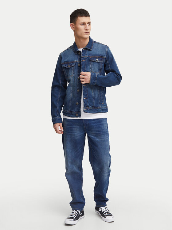 Blend Blend Jeans jakna Naril 20710737 Mornarsko modra Regular Fit