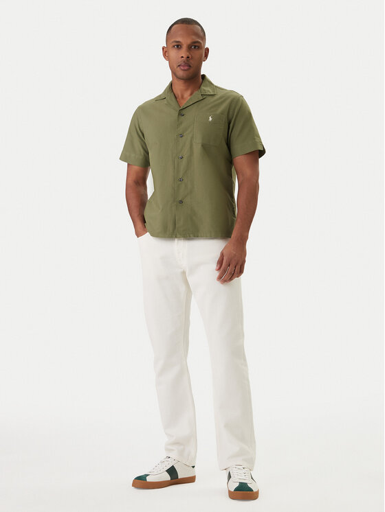 Polo Ralph Lauren Polo Ralph Lauren Cămașă 710980423502 Verde Regular Fit