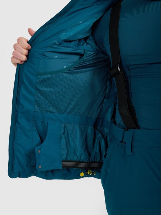 4F 4F Giacca da sci 4FWAW25TTJAM0788-30S Blu scuro Regular Fit