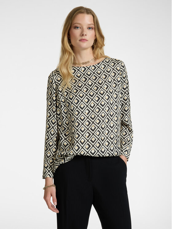 Elena Mirò Elena Mirò Blusa 2127P000163N001 Nero Regular Fit