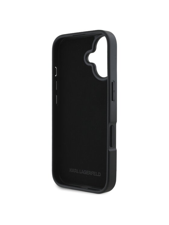 KARL LAGERFELD KARL LAGERFELD Etui na telefon iPhone 16 Czarny
