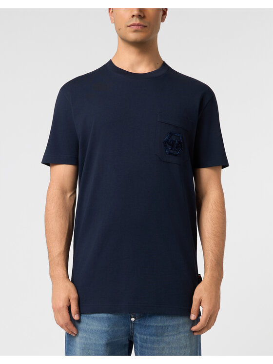 PHILIPP PLEIN PHILIPP PLEIN T-shirt 31311 Blu scuro Regular Fit
