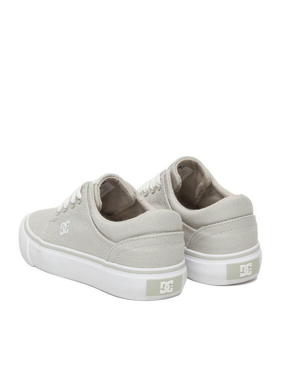 DC Shoes DC Shoes Tenisky CEOWB-LEA-ZL-DC001-CH Sivá