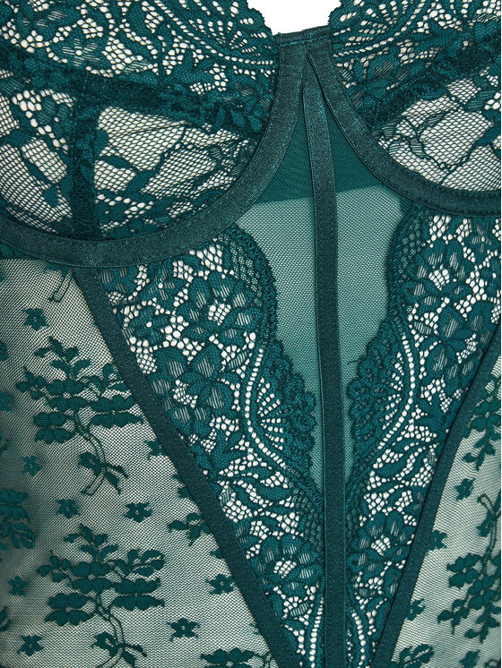 Hunkemöller Hunkemöller Боді Berry 301159 Зелений