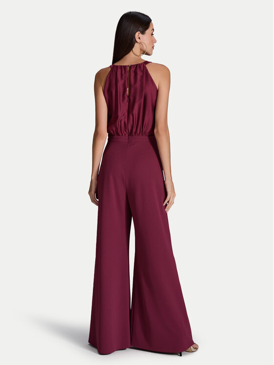 Swing Swing Jumpsuit 3AI00100 Dunkelrot Regular Fit