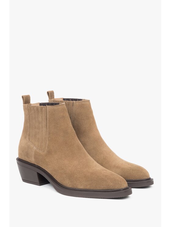 Estro Estro Kovbojská obuv ER00117944 Hnědá