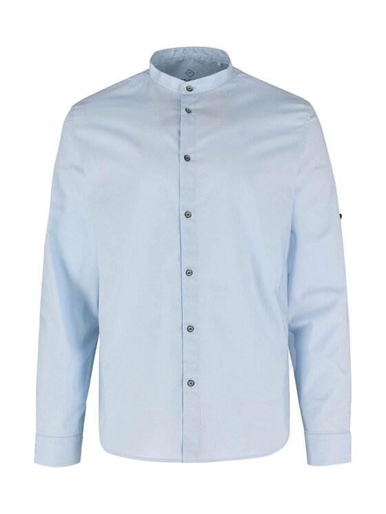 Volcano Volcano Koszula K-EVERT Niebieski Slim Fit
