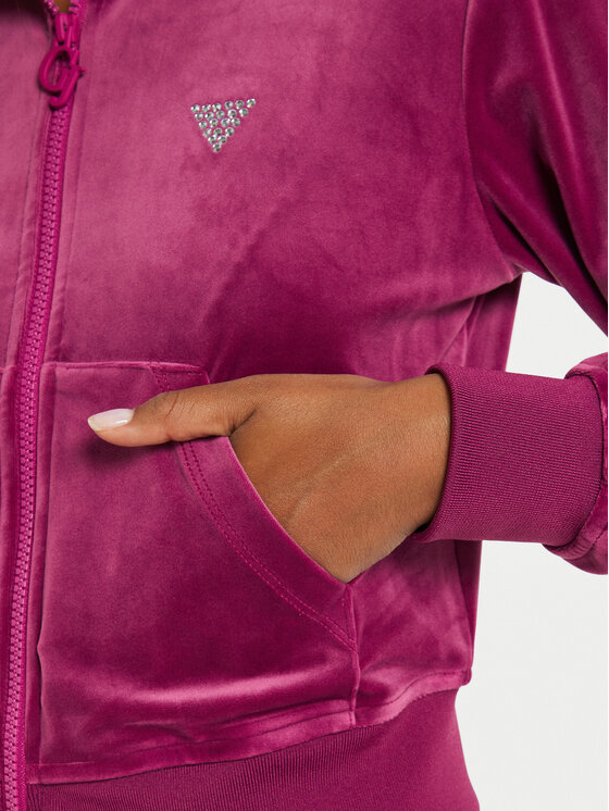 Guess Guess Felpa V3BQ22 KBXI2 Rosa Regular Fit
