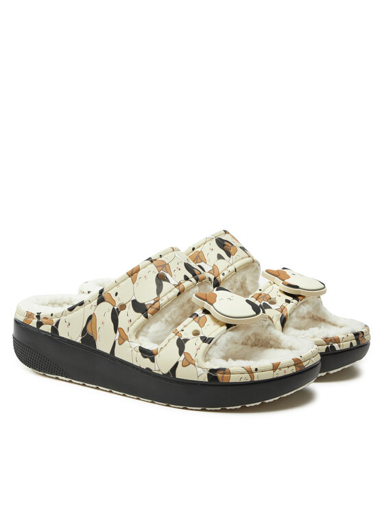 Crocs Crocs Klapki Squishmallows Cam Cozzy Sandal 210217 Beżowy