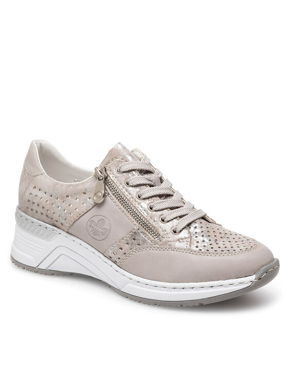 Rieker Rieker Sneakers N4327-80 Argento
