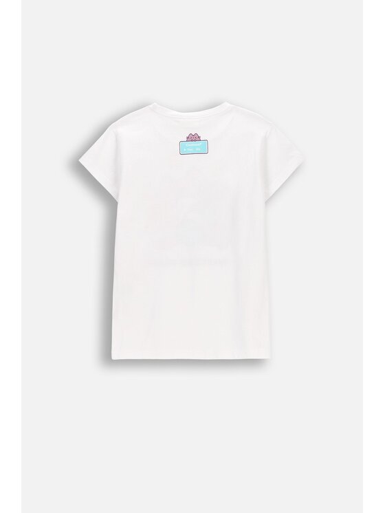 Coccodrillo Coccodrillo T-Shirt WC6143214LGD-001 Bílá Regular Fit