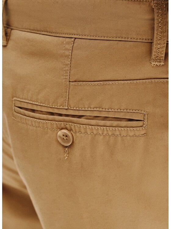 Pako Lorente Pako Lorente Szorty materiałowe P25SN-WS-007 Beżowy Classic Fit