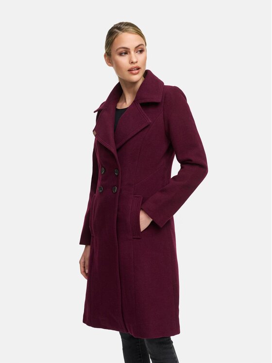 Navahoo Navahoo Kurtka zimowa Wooly Czerwony Regular Fit